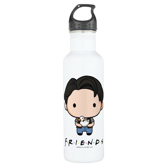 FRIENDS™ | Joey Chibi 710 Ml Water Bottle (Front)