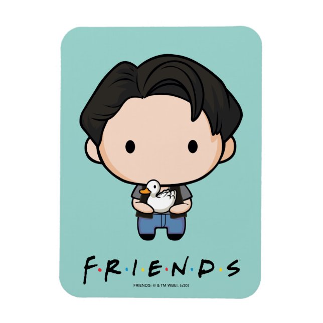 FRIENDS™ | Joey Chibi Magnet (Vertical)