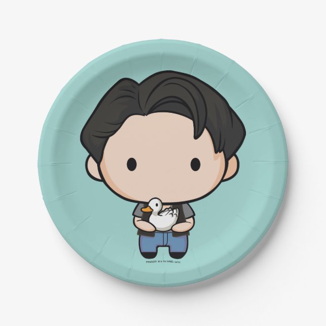 FRIENDS™ | Joey Chibi Paper Plate (Front)