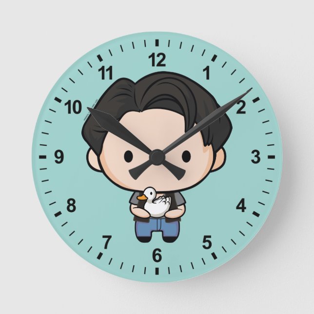 FRIENDS™ | Joey Chibi Round Clock (Front)