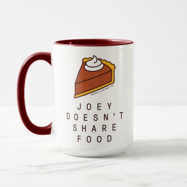 FRIENDS™ | Joey Doesn't Share Food Mug (Left)
