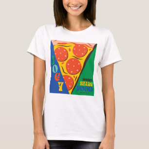 FRIENDS™   Joey Doesn't Share Food - Pizza Graphic T-Shirt