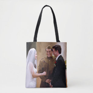 FRIENDS™   Joey Marries Monica & Chandler Tote Bag