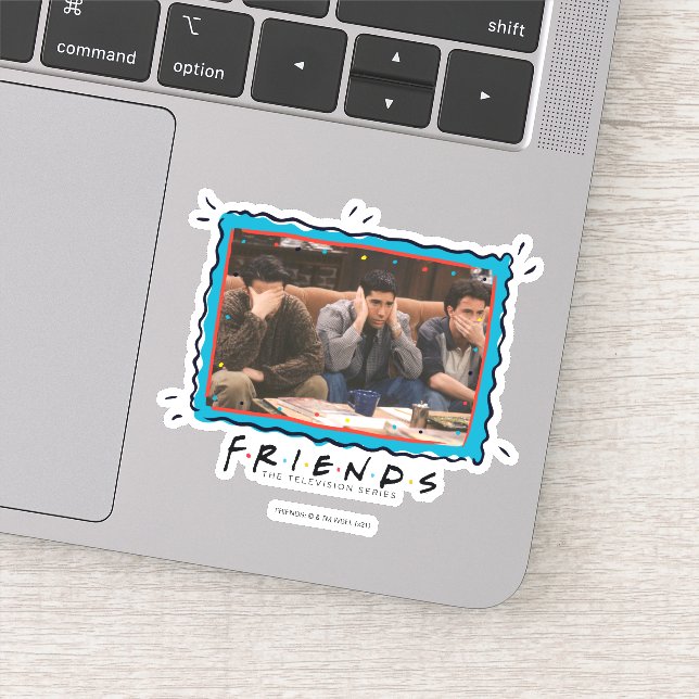 FRIENDS™ | Joey, Ross, and Chandler on the Couch (Detail)