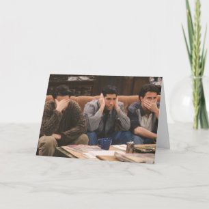 FRIENDS™ Joey, Ross, and Chandler on the Couch Card