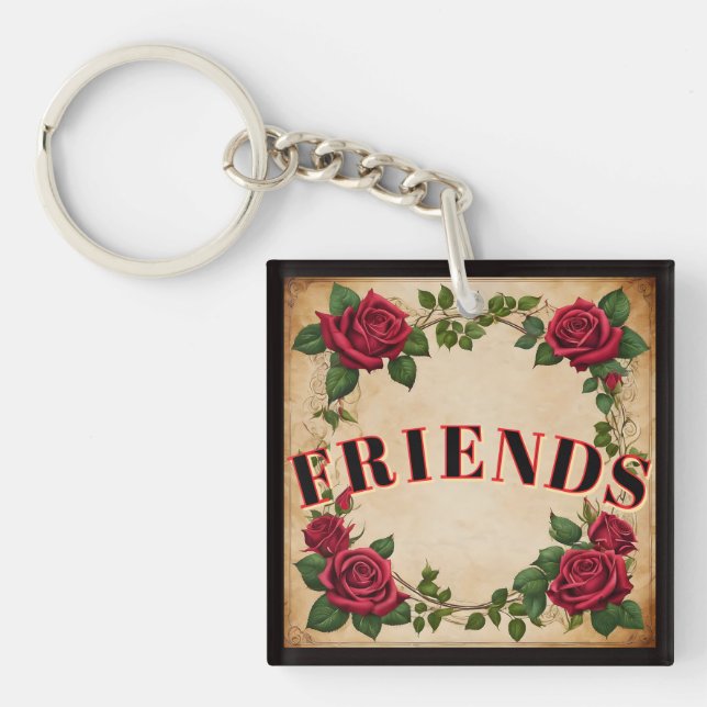 Friends Keychain (Front)