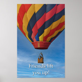 Friends lift you up poster