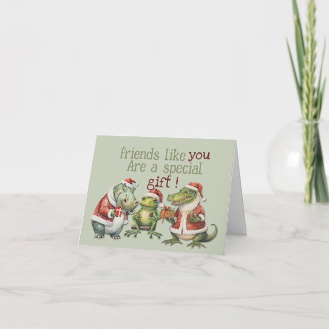 Friends like you  thank you card (Front)