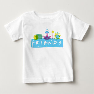FRIENDS™   Logo with Icons Baby T-Shirt