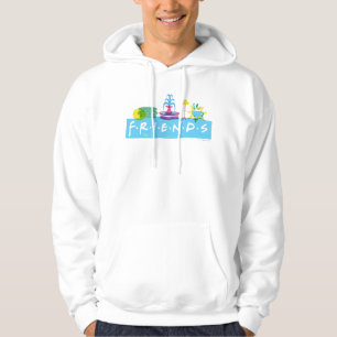 FRIENDS™   Logo with Icons Hoodie