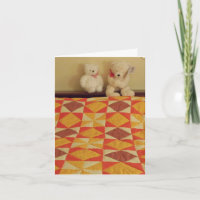 Friends Make Life Bearable, Bears & Quilt