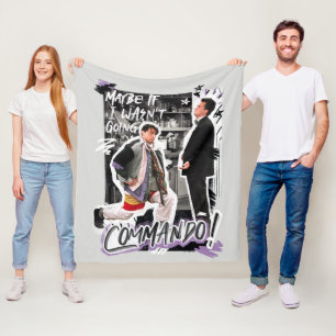 FRIENDS™ Maybe If I Wasn't Going Commando! Fleece Blanket
