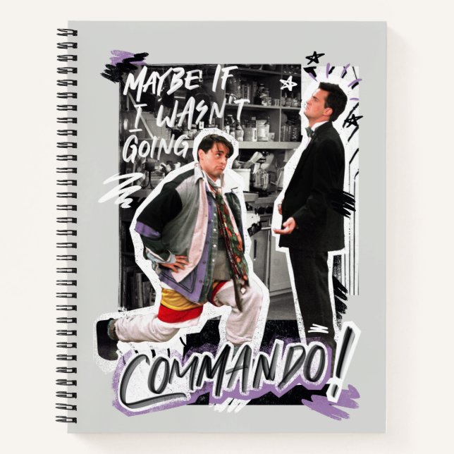 FRIENDS™ | Maybe If I Wasn't Going Commando! Notebook (Front)