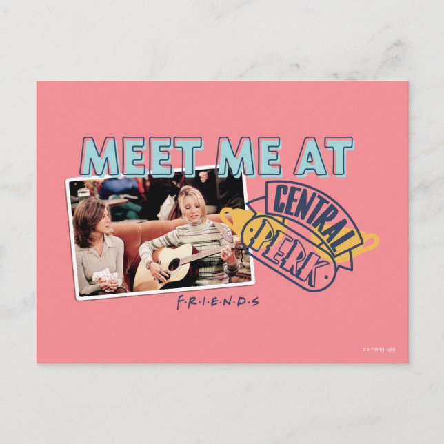 FRIENDS™ | Meet Me at Central Perk Postcard (Front)