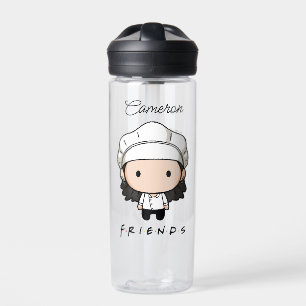 FRIENDS™   Monica Chibi   Add Your Name Water Bottle