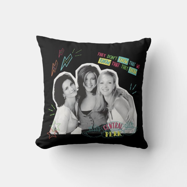 FRIENDS™ | Monica, Rachel & Phoebe Cushion (Front)