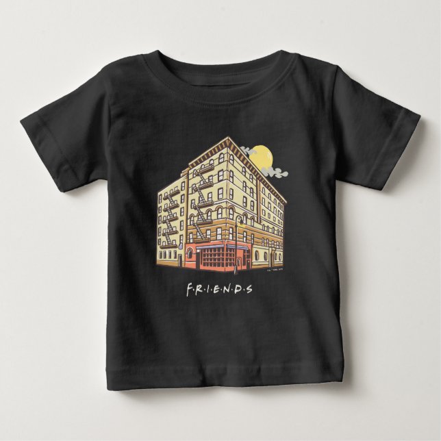 FRIENDS™ | Monica's Apartment Building 2 Baby T-Shirt (Front)