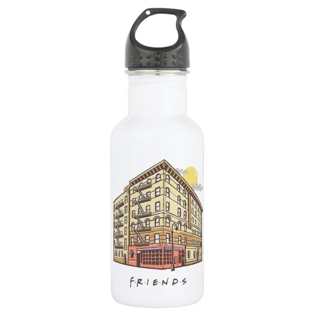FRIENDS™ | Monica's Apartment Building 532 Ml Water Bottle (Front)