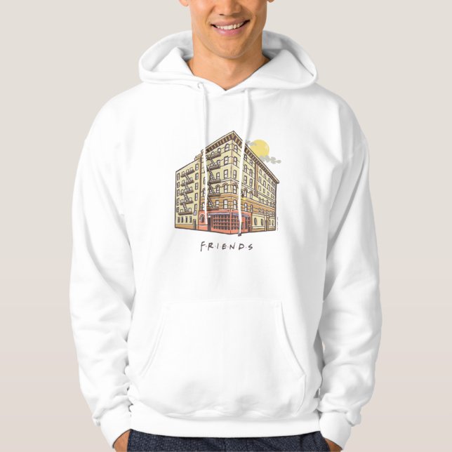 FRIENDS™ | Monica's Apartment Building Hoodie (Front)