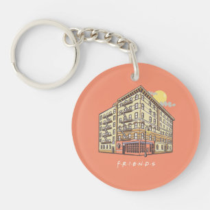 FRIENDS™   Monica's Apartment Building Key Ring
