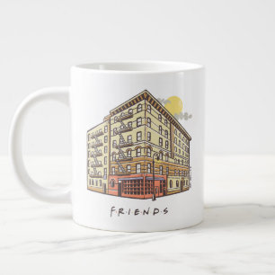 FRIENDS™ Monica's Apartment Building Large Coffee Mug