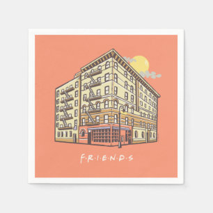 FRIENDS™   Monica's Apartment Building Napkin