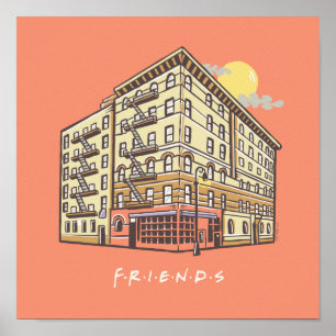 FRIENDS™   Monica's Apartment Building Poster