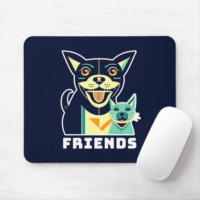 Friends Mouse Pad (With Mouse)