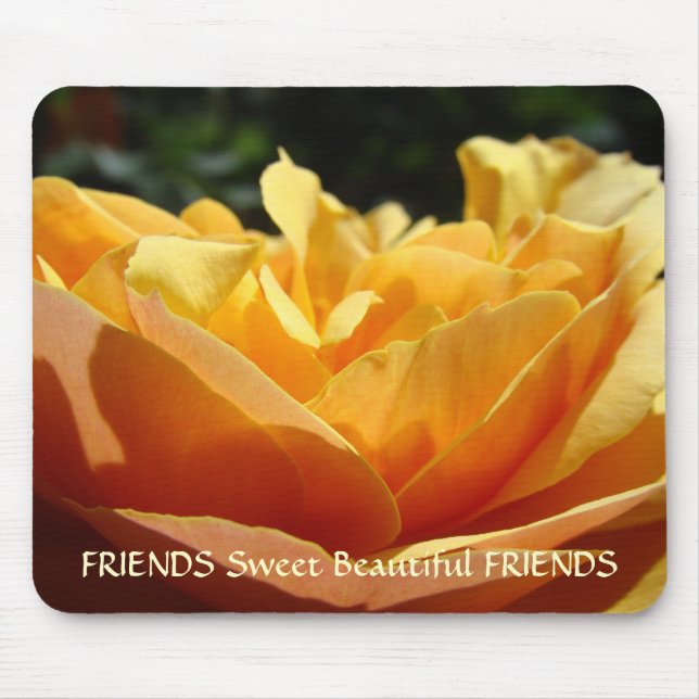 FRIENDS Mousepad Gift Friendship Customise Text (Front)