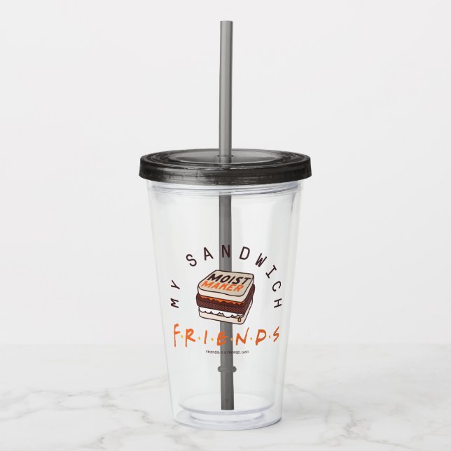 FRIENDS™ | My Sandwich Acrylic Tumbler (Front)