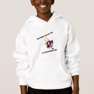friends never lie hoodie