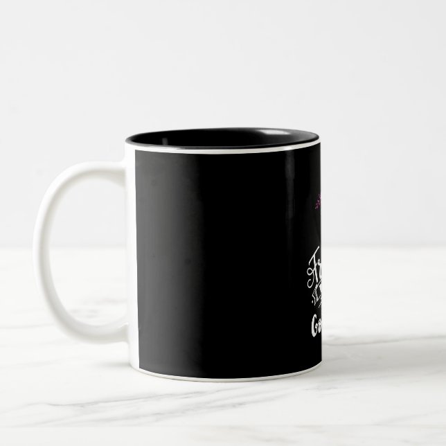 Friends Never Say Goodbye Two-Tone Coffee Mug (Left)