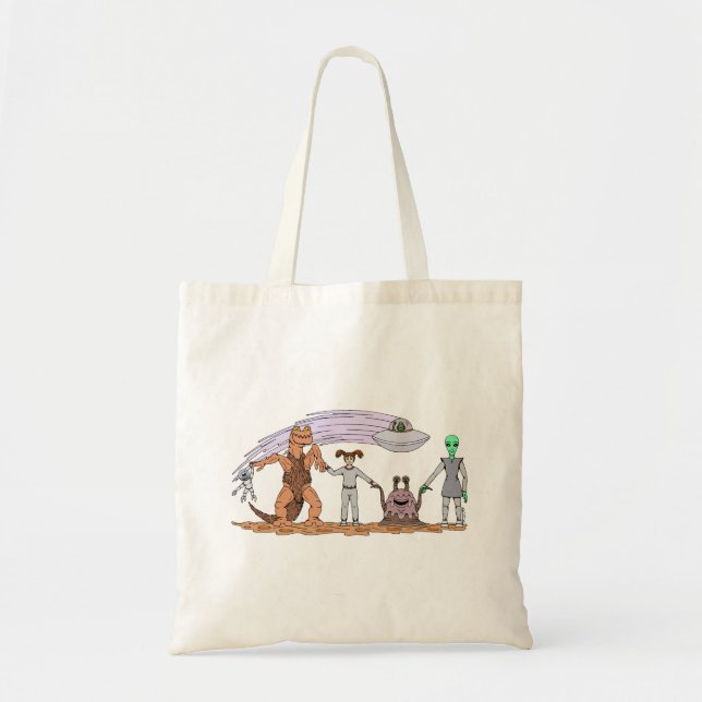 Friends No Matter The Differences Tote Bag (Front)