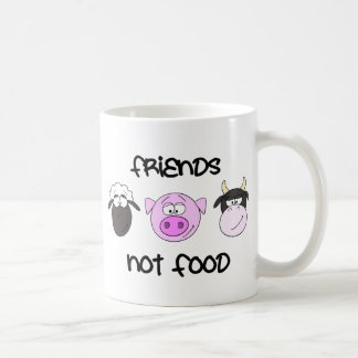 Friends Not Food Animal Mug