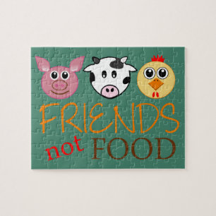 Friends Not Food Jigsaw Puzzle