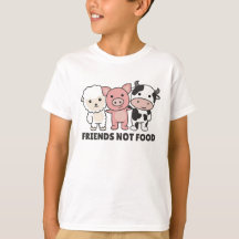 Friends Not Food Vegan Sheep Pig Cow
