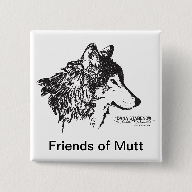 Friends of Mutt button (Front)