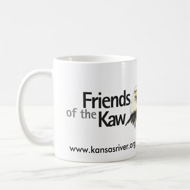 Friends of the Kaw, www.kansasriver.org Coffee Mug (Left)
