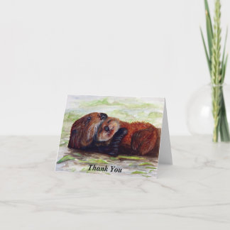 Friends of the Sea Otter Thank You Card