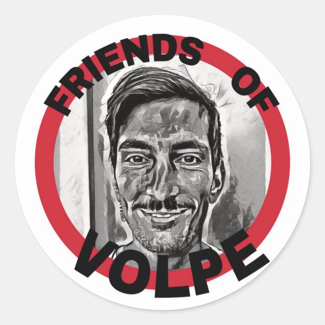 Friends Of Volpe Stickers (Front)
