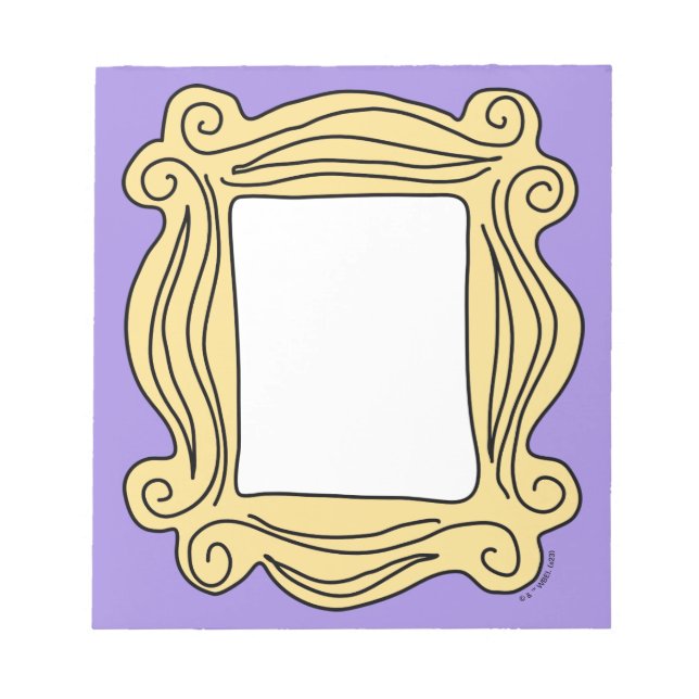 FRIENDS™ | Peephole Frame Notepad (Front)