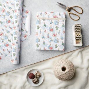 Friends Peter Rabbit Baby Wrapping Paper