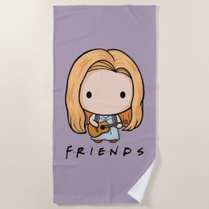 FRIENDS™ Phoebe Chibi Beach Towel