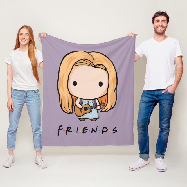 FRIENDS™ | Phoebe Chibi Fleece Blanket (In Situ)