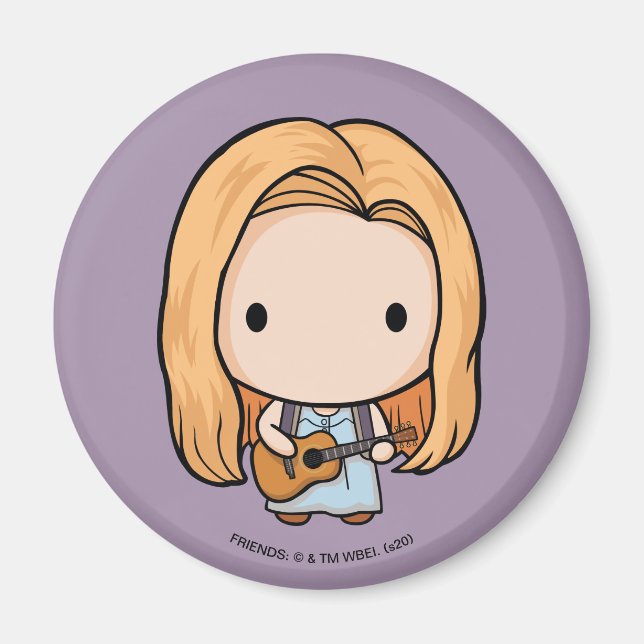 FRIENDS™ | Phoebe Chibi Magnet (Front)