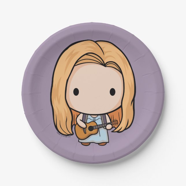 FRIENDS™ | Phoebe Chibi Paper Plate (Front)