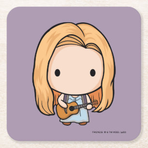 FRIENDS™ Phoebe Chibi Square Paper Coaster