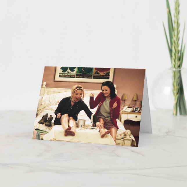 FRIENDS™ | Phoebe & Monica Waxing Legs Card (Front)