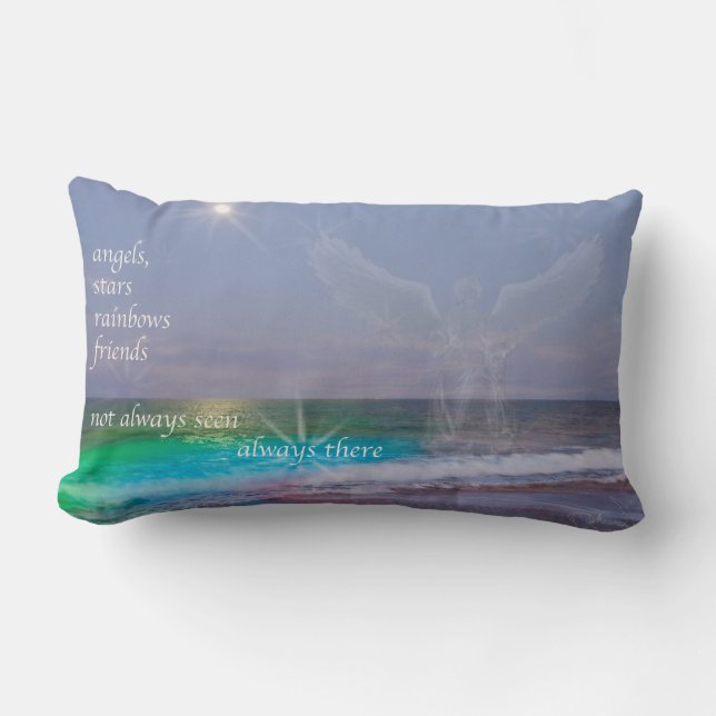 friends pillow! lumbar cushion (Front)