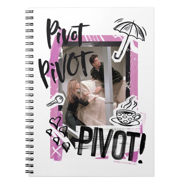FRIENDS™ | Pivot Pivot PIVOT! Notebook (Front)